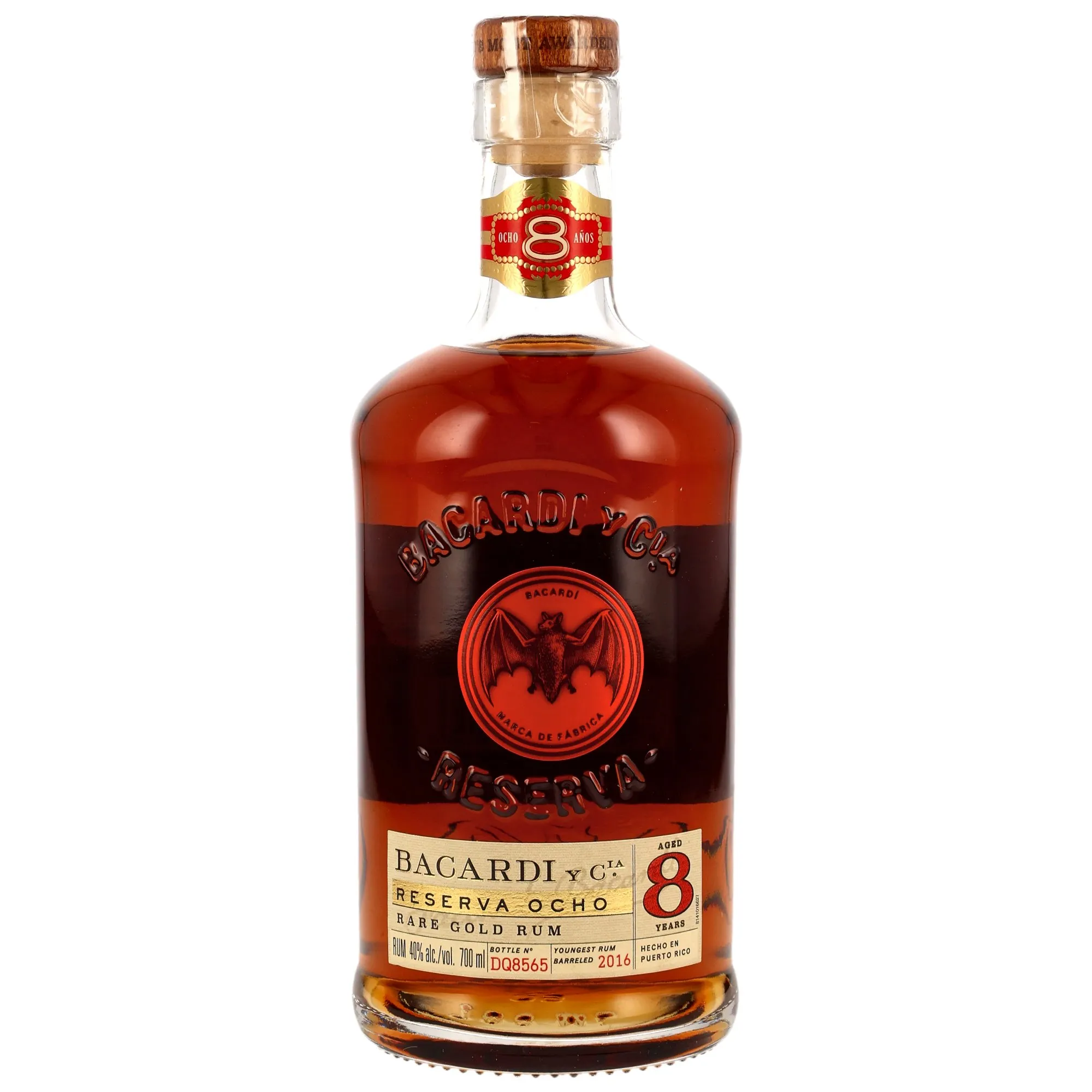 Bacardi Gran Reserva Ocho - 8 Jahre