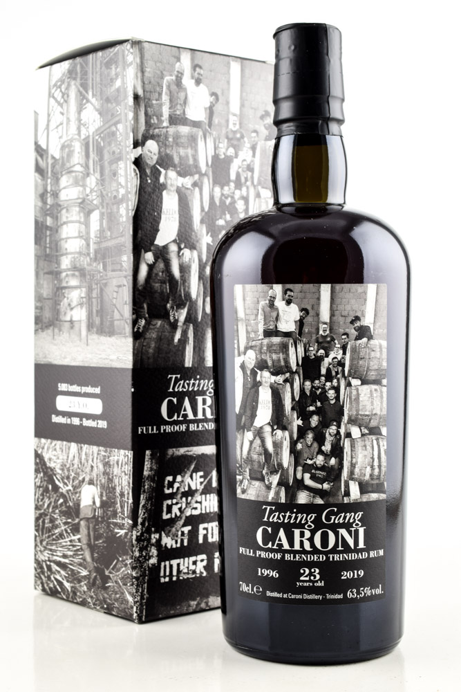 Tasting Gang Caroni 23 year old 1996/2019 63,5%vol. 0,7l