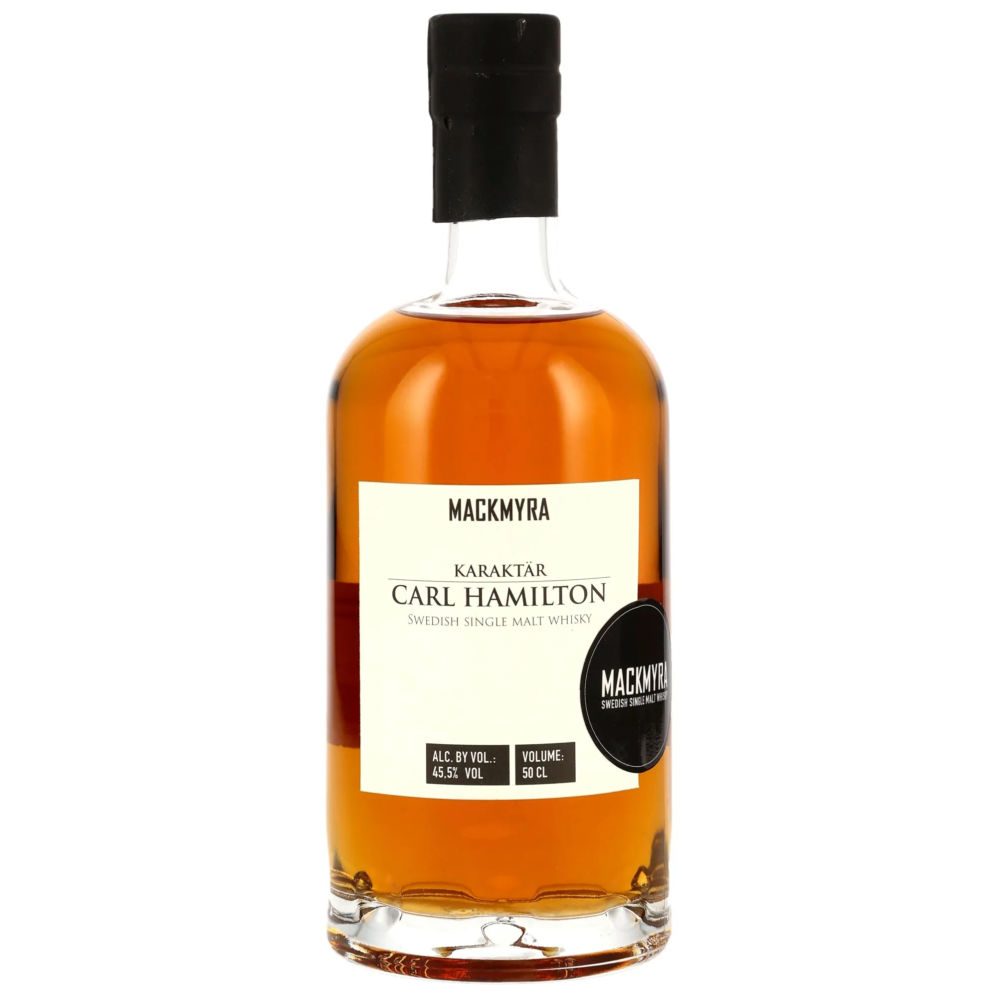 Mackmyra Karaktär Carl Hamilton, Bourbon & Swedish Oak Cask, 2022, 45.5%