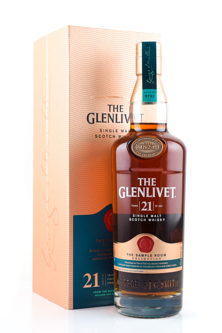 Glenlivet 21 Jahre The Sample Room Collection