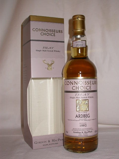 Ardbeg 93/05 Fresh-Sherry Gordon & MacPhail Connoisseurs Ch. 43%vol. 0,7l