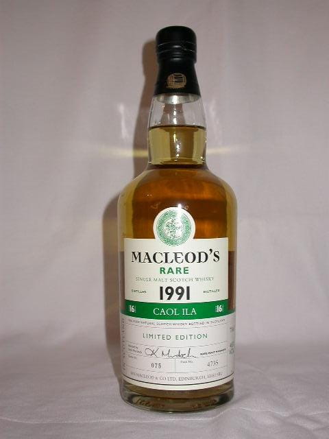 MacLeod's Rare Caol Ila 1991 16 Jahre Cask No. 4735 46%vol. 0,7l