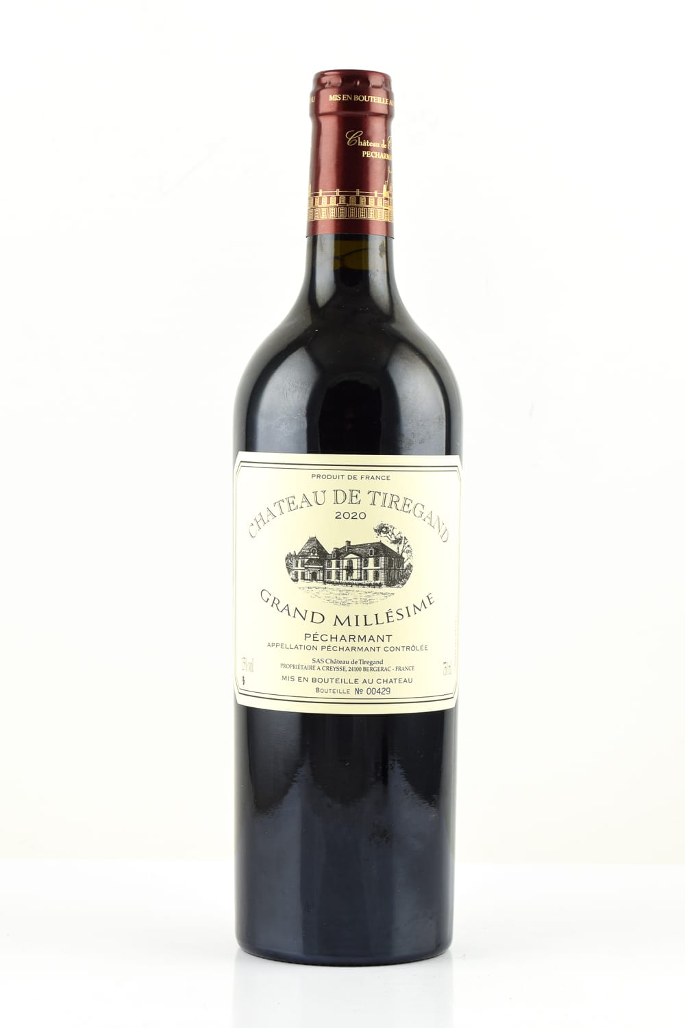 Pécharmant 2020 Bergerac Chateau de Tiregand Grand Millésime