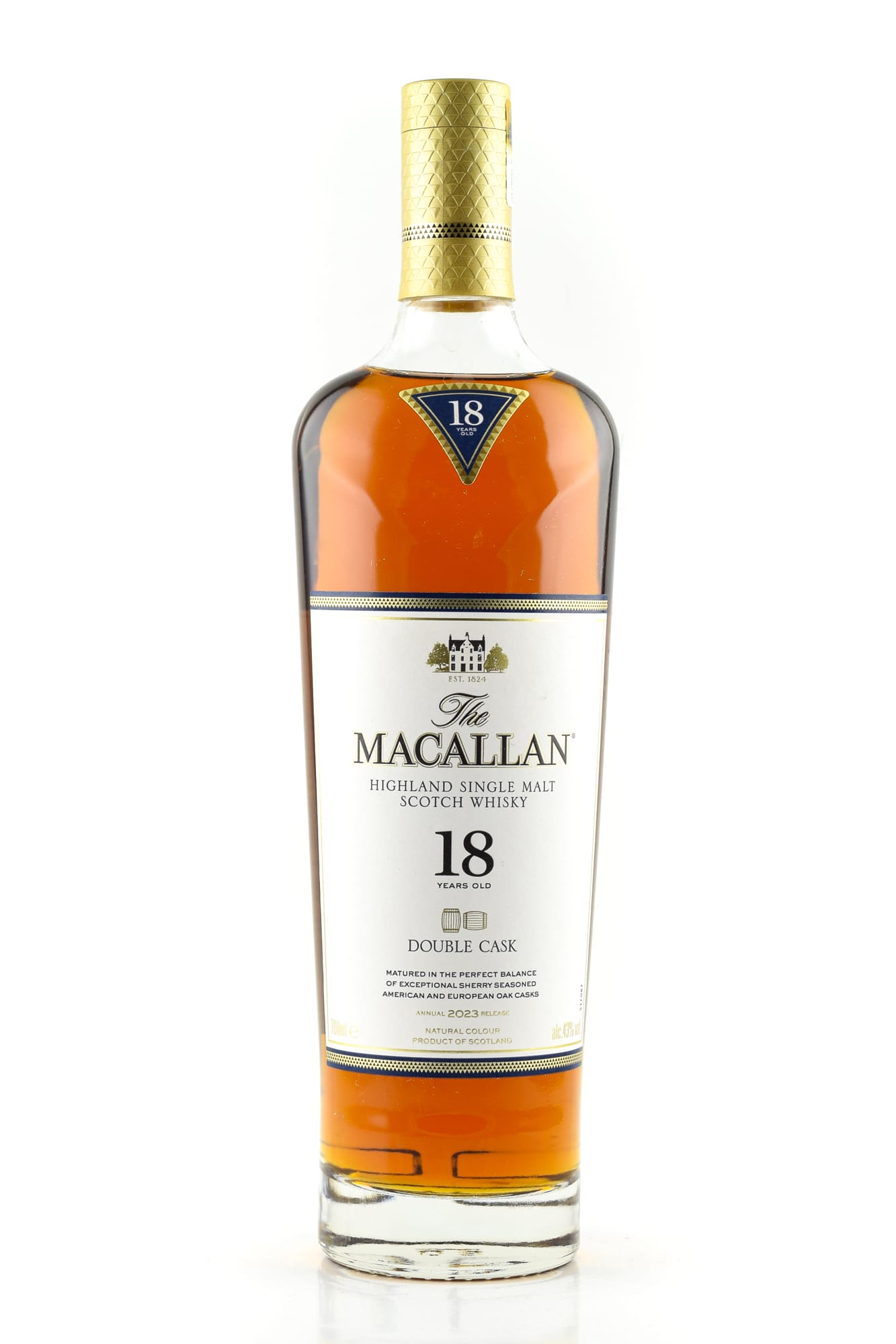 Macallan 18 year old Double Cask