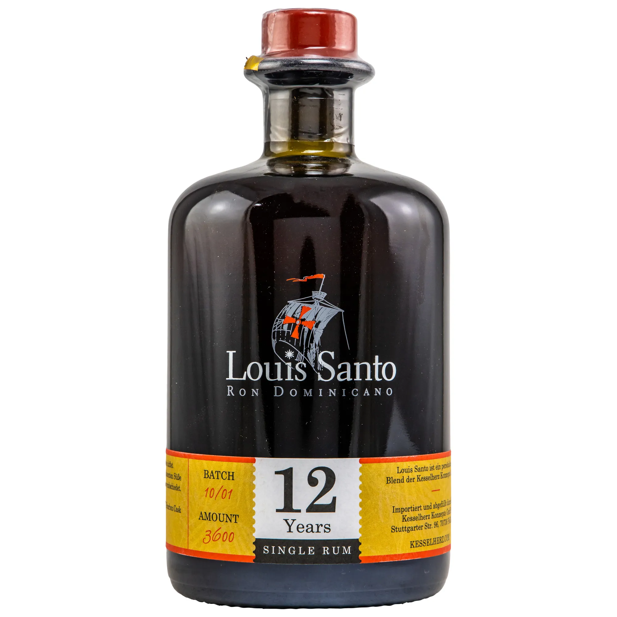 Louis Santo Single Rum 12 Year Old Sherry Cask Finsih