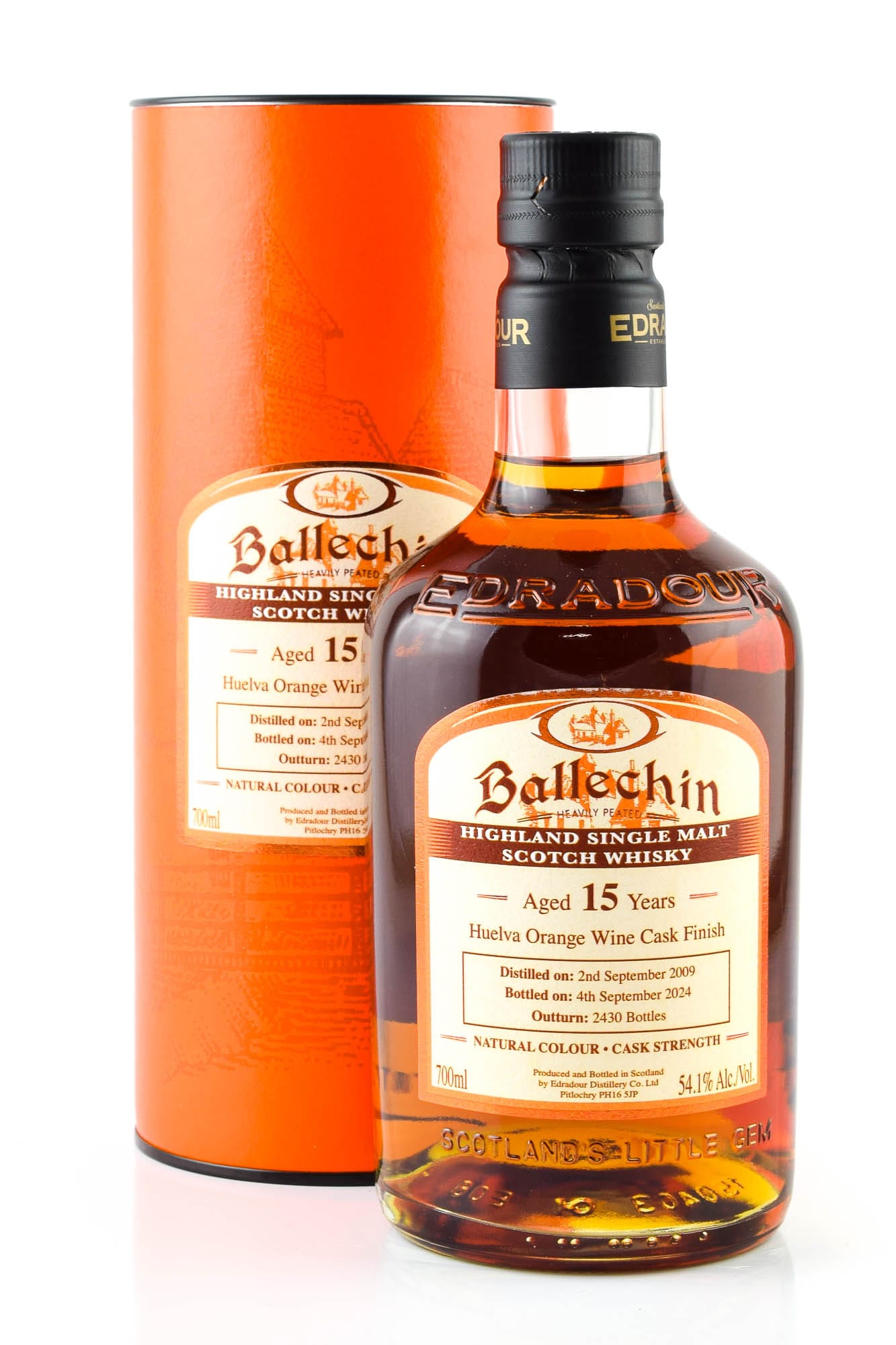 Ballechin 15 Jahre Huelva Orange Wine Cask Finish