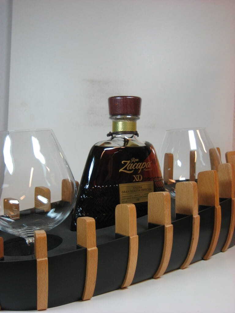 Ron Zacapa Centenario XO 40%vol. 0,7l mit 2 Gläsern