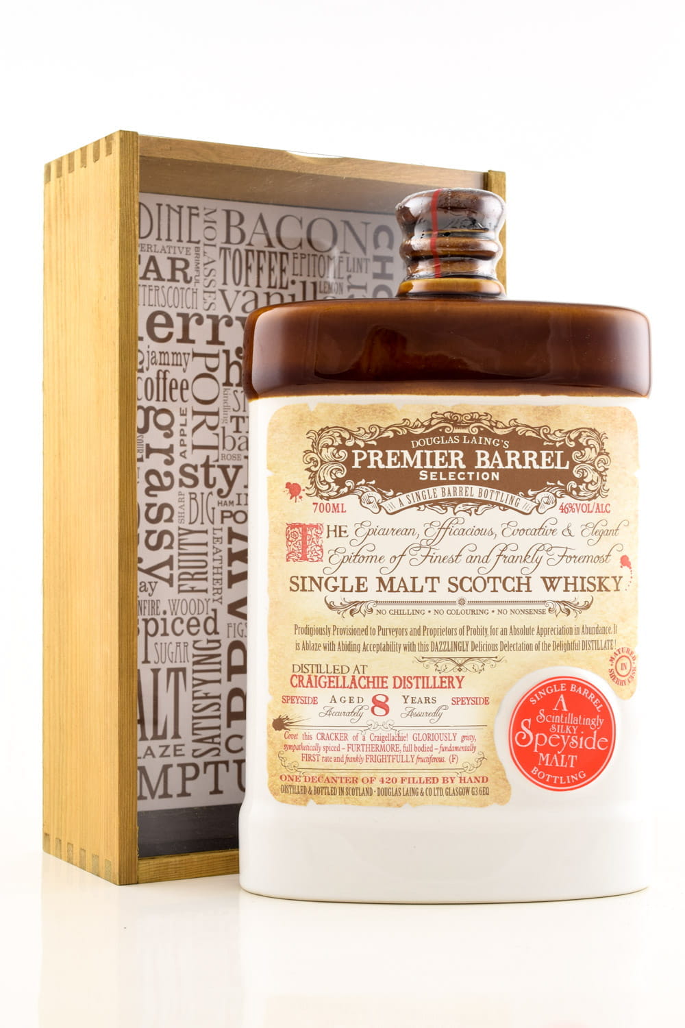 Craigellachie 8 Jahre Single Barrel Douglas Laing "Premier Barrel" 46%vol. 0,7l