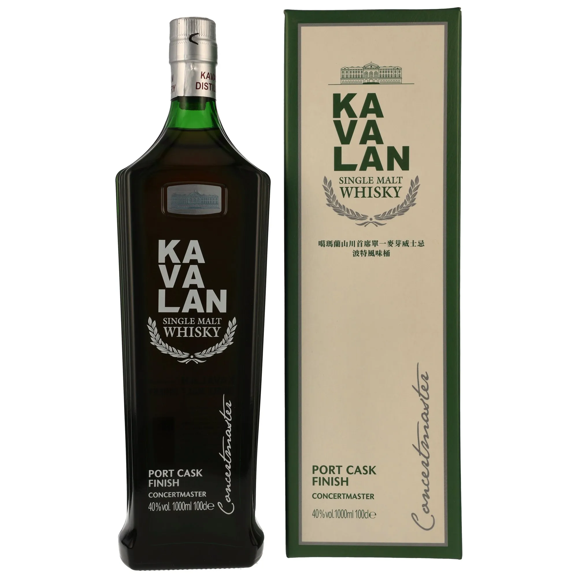 Kavalan Concertmaster Port Cask Finish, Port Cask, 1000ml, 40%
