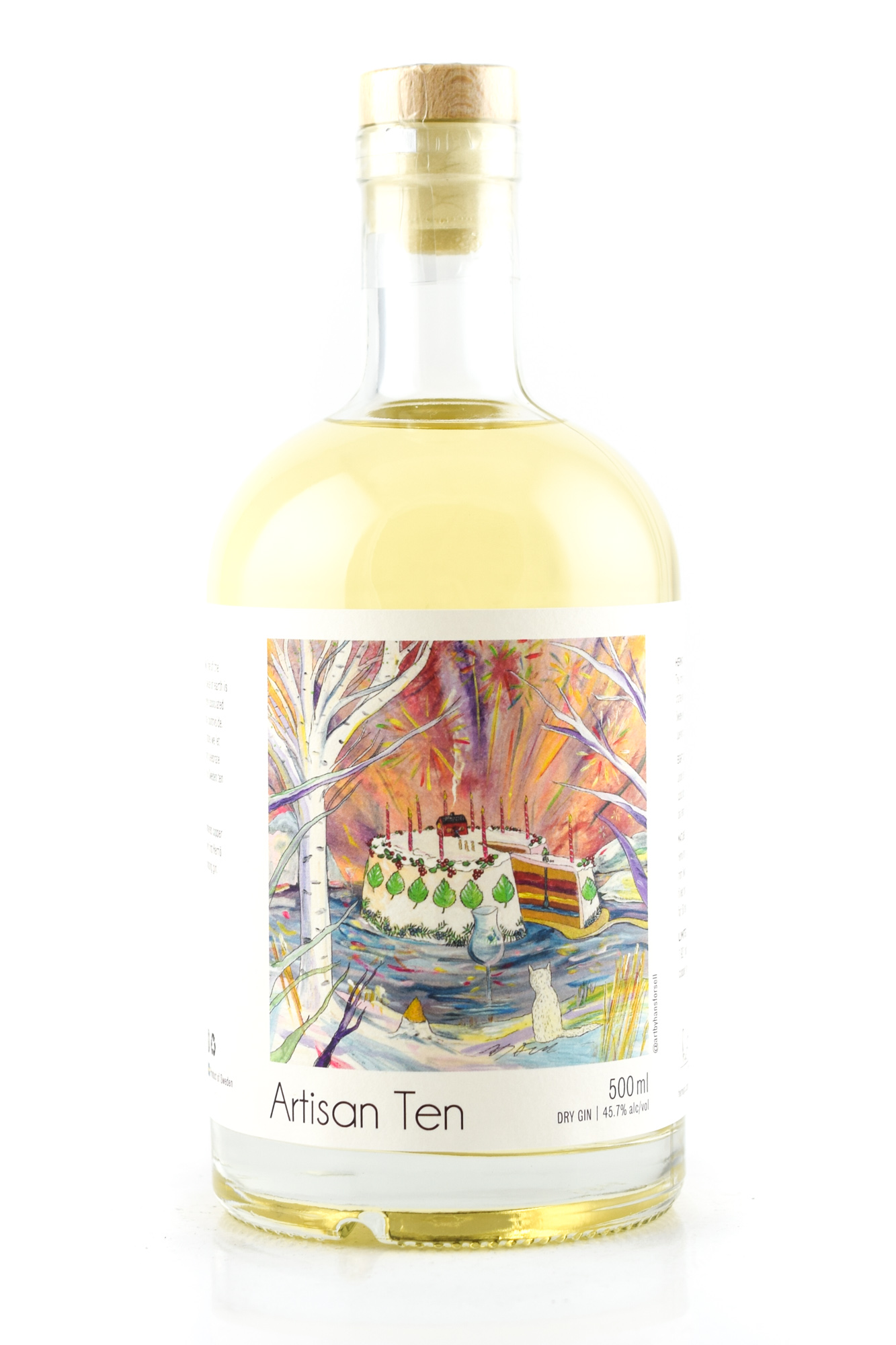 Hernö Artisan Ten Gin Limited Edition 2021 45,7%vol. 0,5l