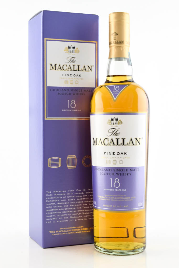 Macallan 18 Year Old Fine Oak 43% vol. 0,7l