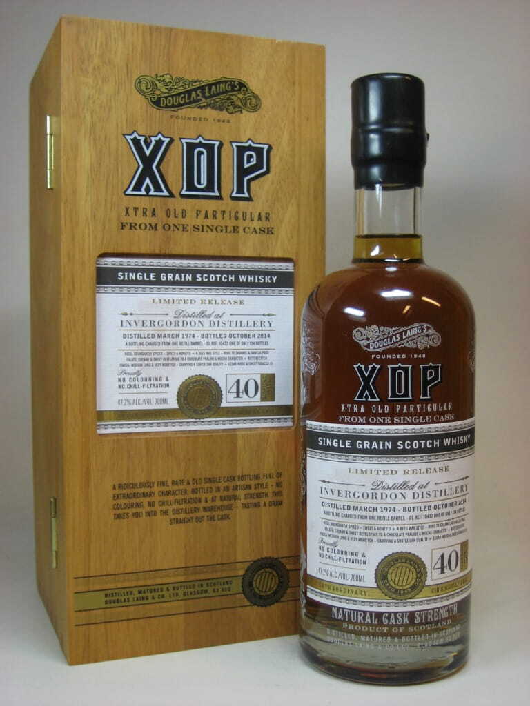 Invergordon 40 Jahre 1974/2014 Refill Barrel Douglas Laing XOP 47,2%vol. 0,7l Invergordon 40 Jahre 1974/2014 Refill Barrel Douglas Laing XOP 47,2%vol. 0,7l