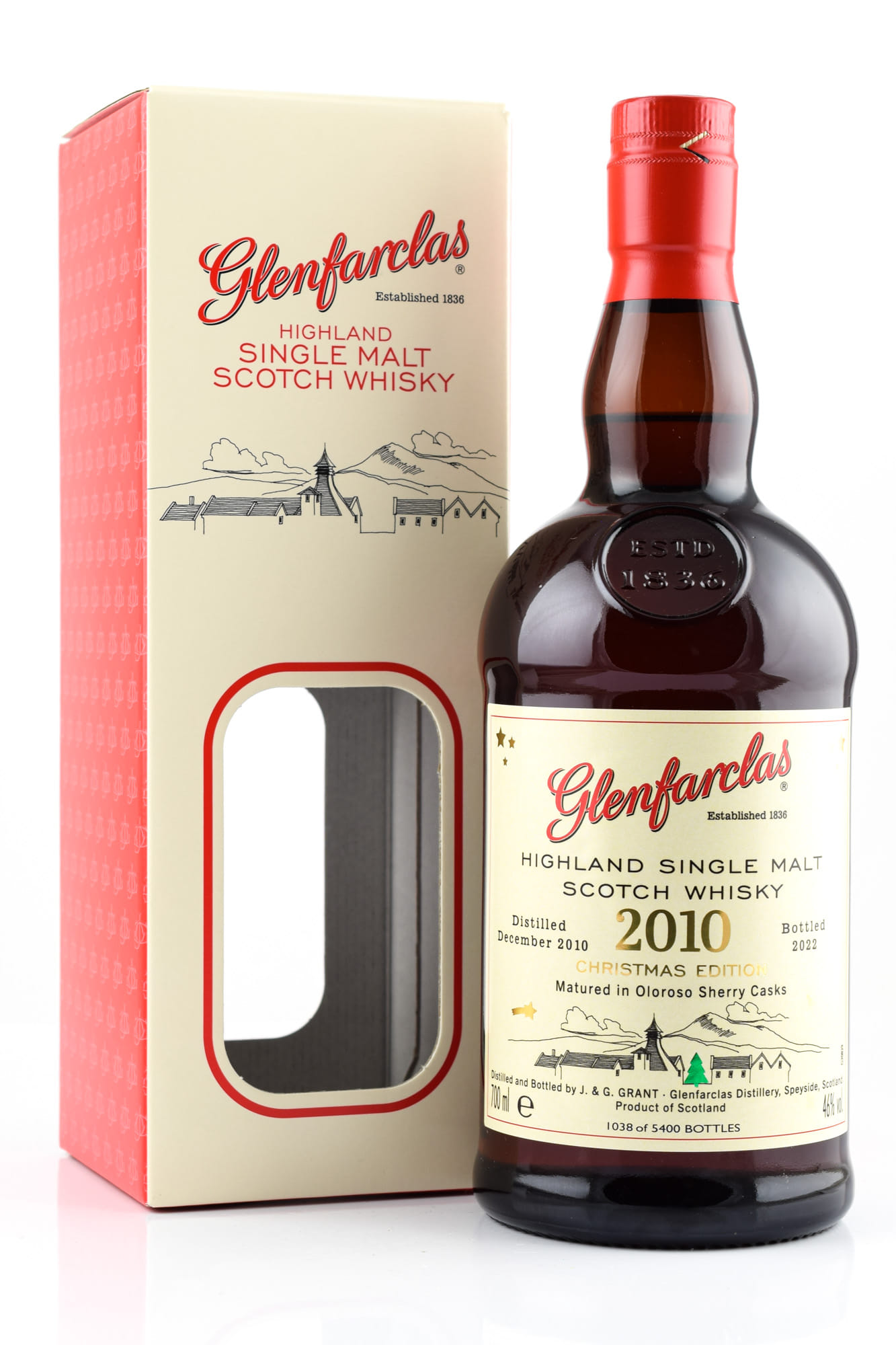 Glenfarclas Christmas 2010/2022 46%vol. 0,7l Glenfarclas Christmas 2010/2022 46%vol. 0,7l