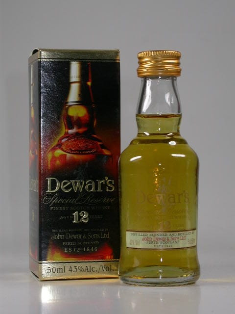 Dewar's 12 Jahre Special Reserve 43%vol. 0,05l