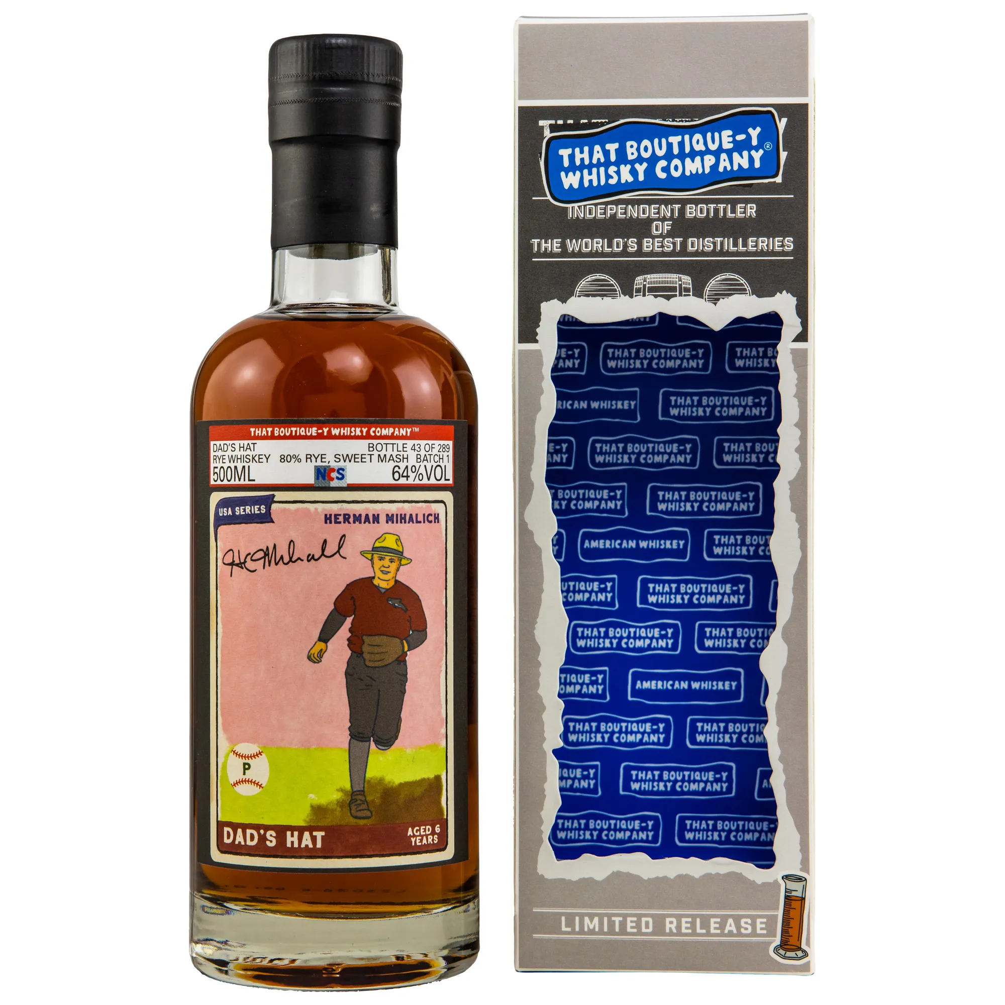 Dads Hat 6 Jahre - Batch 1 (That Boutique-Y Whisky Company)