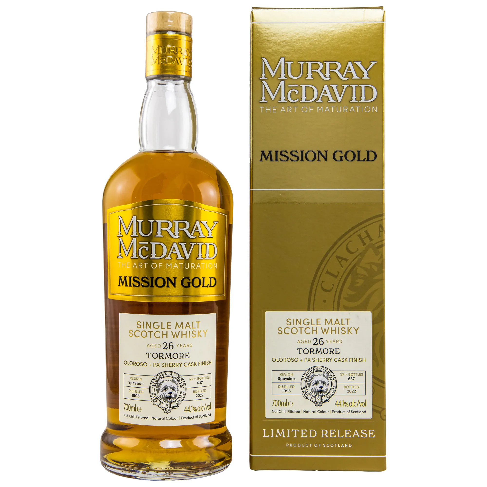 Tormore 1995/2022 - 26 Jahre - Oloroso + PX Cask - Murray McDavid