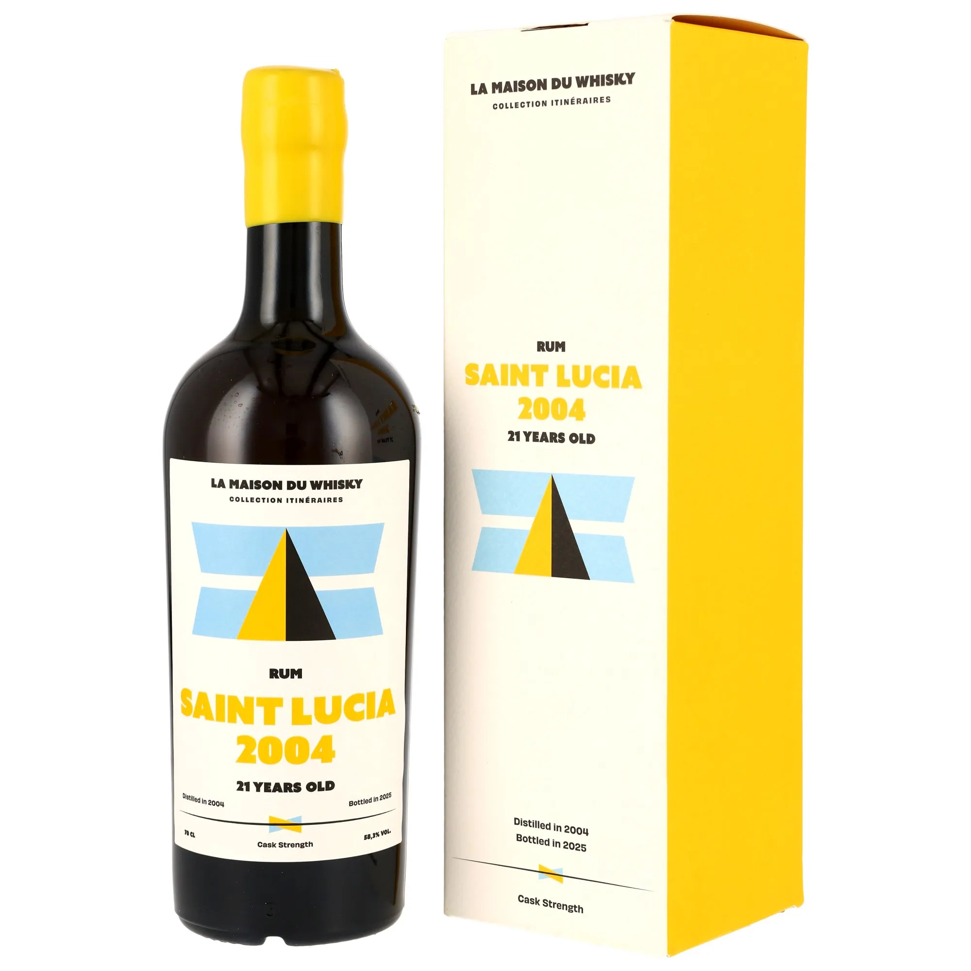 Saint Lucia 2004/20205 - 21 Jahre - ex-Rum Barrel #SL04VD01 - Flag Series