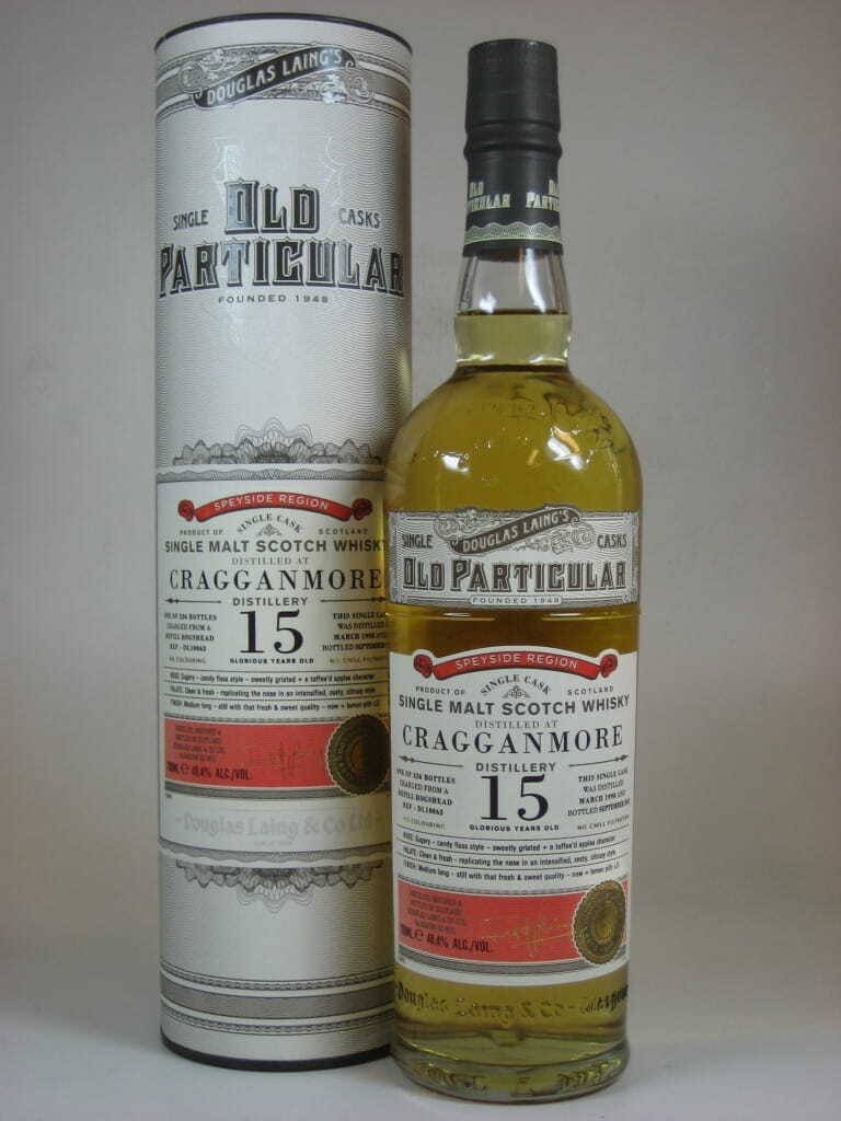 Cragganmore 15 Jahre Refill Hogshead 1994/2013 Douglas Laing "Old Particular" 48,4%vol. 0,7l