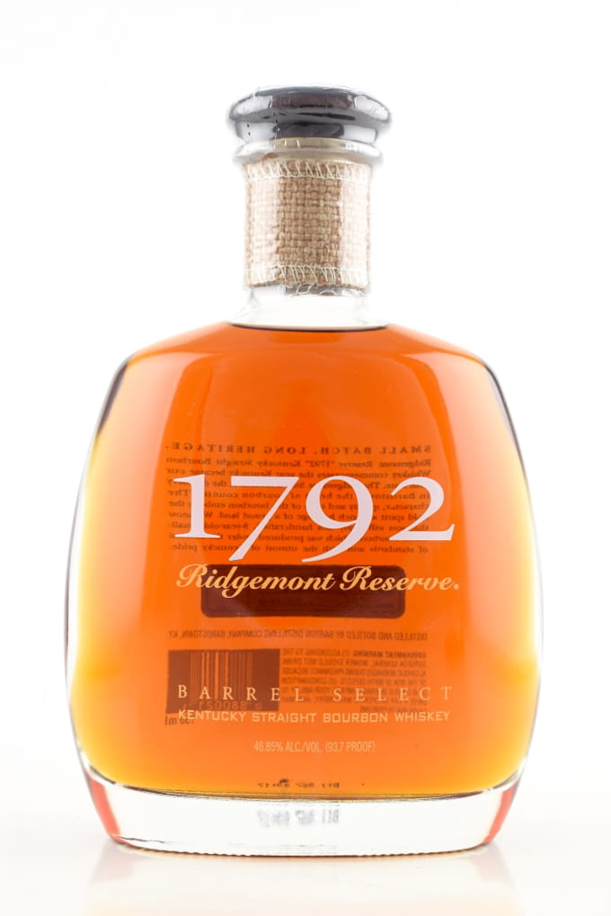 Ridgemont Reserve "1792" 8 Jahre Small Batch 46,85%vol. 0,7l