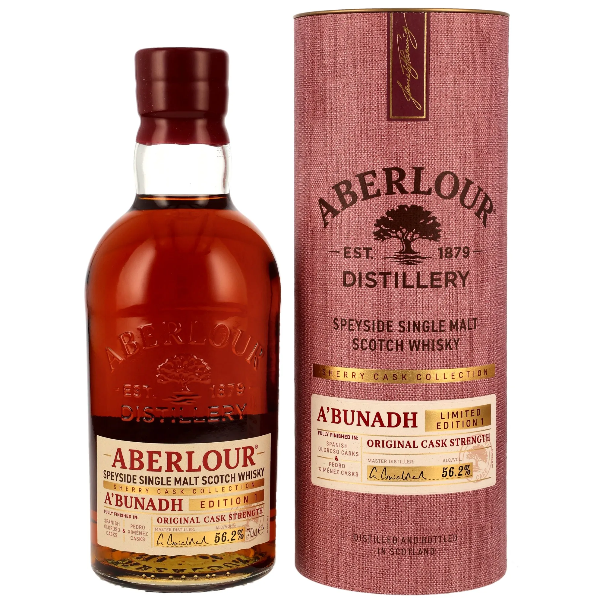 Aberlour a´ bunadh Sherry Limited Edition Cask Strength 56,2%