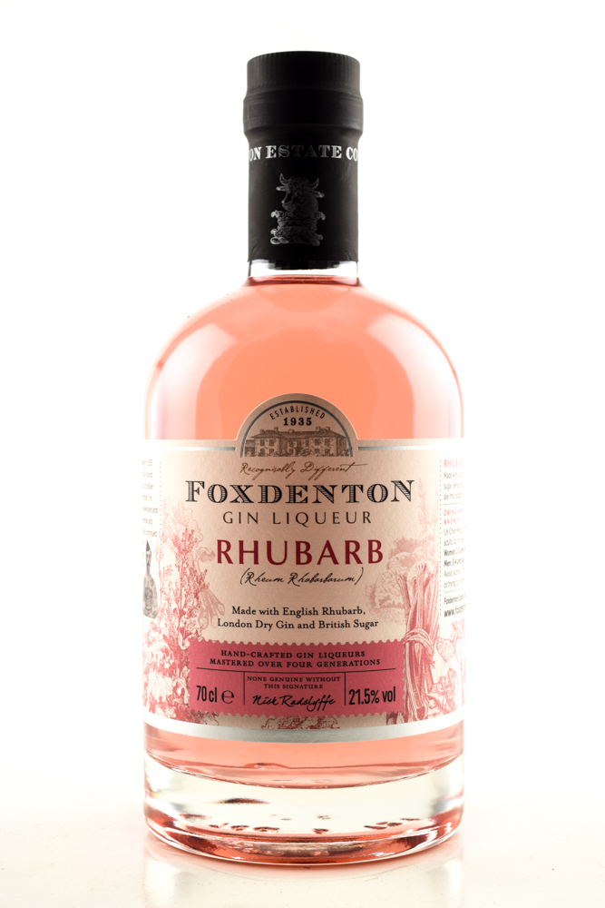 Foxdenton Rhubarb Gin Liqueur 21,5%vol. 0,7l Foxdenton Rhubarb Gin Liqueur 21,5%vol. 0,7l