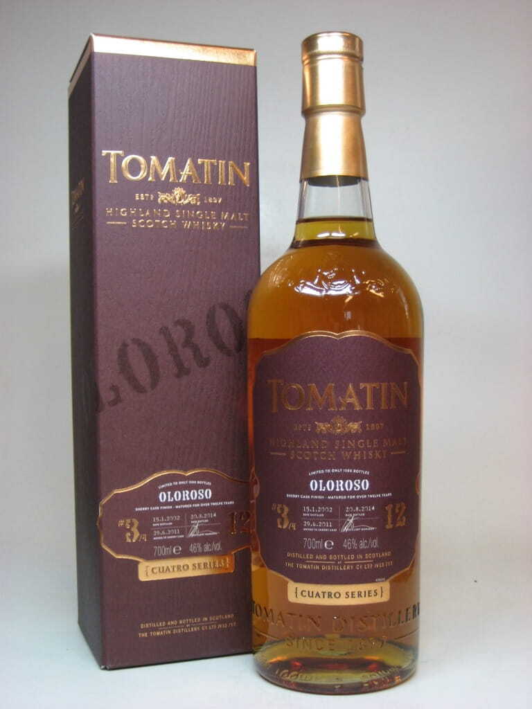 Tomatin Cuatro Series #3 Oloroso 46%vol. 0,7l