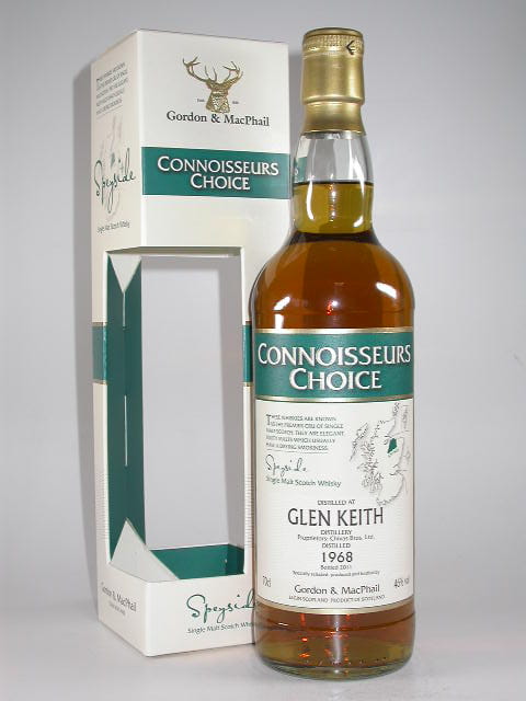 Glen Keith 1968/2011 Gordon & MacPhail Connoisseurs Ch. 46%vol. 0,7l