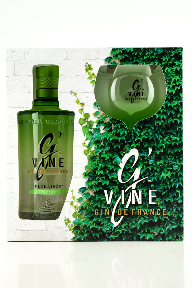 G 'Vine Floraison Gin 40% vol. 0.7l - Copa glass G 'Vine Floraison Gin 40% vol. 0.7l - Copa glass