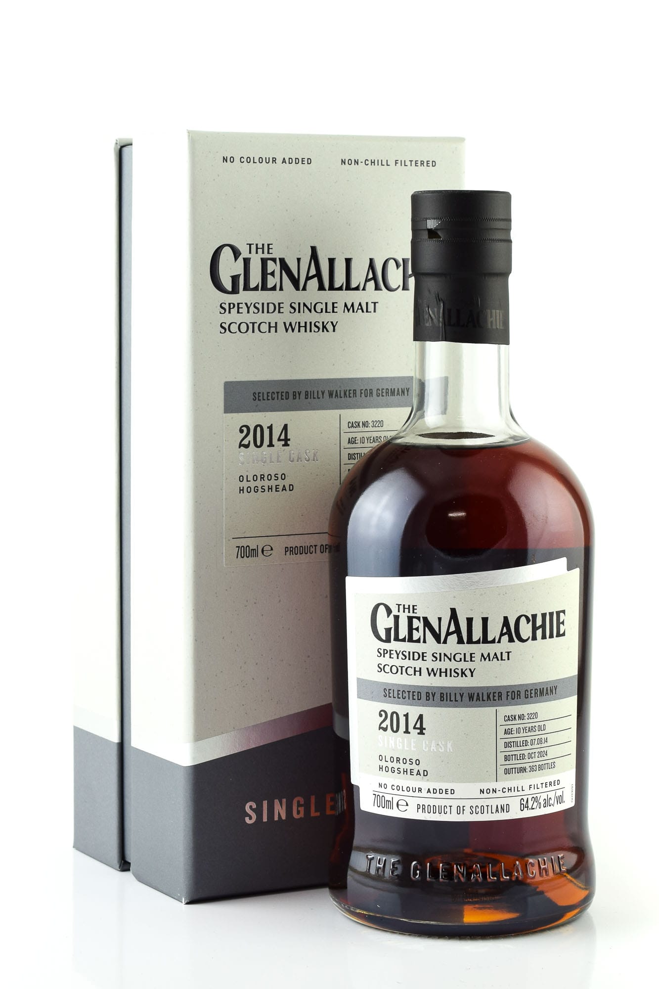 GlenAllachie 10 Jahre 2014/2024 Oloroso Sherry Hogshead #3220