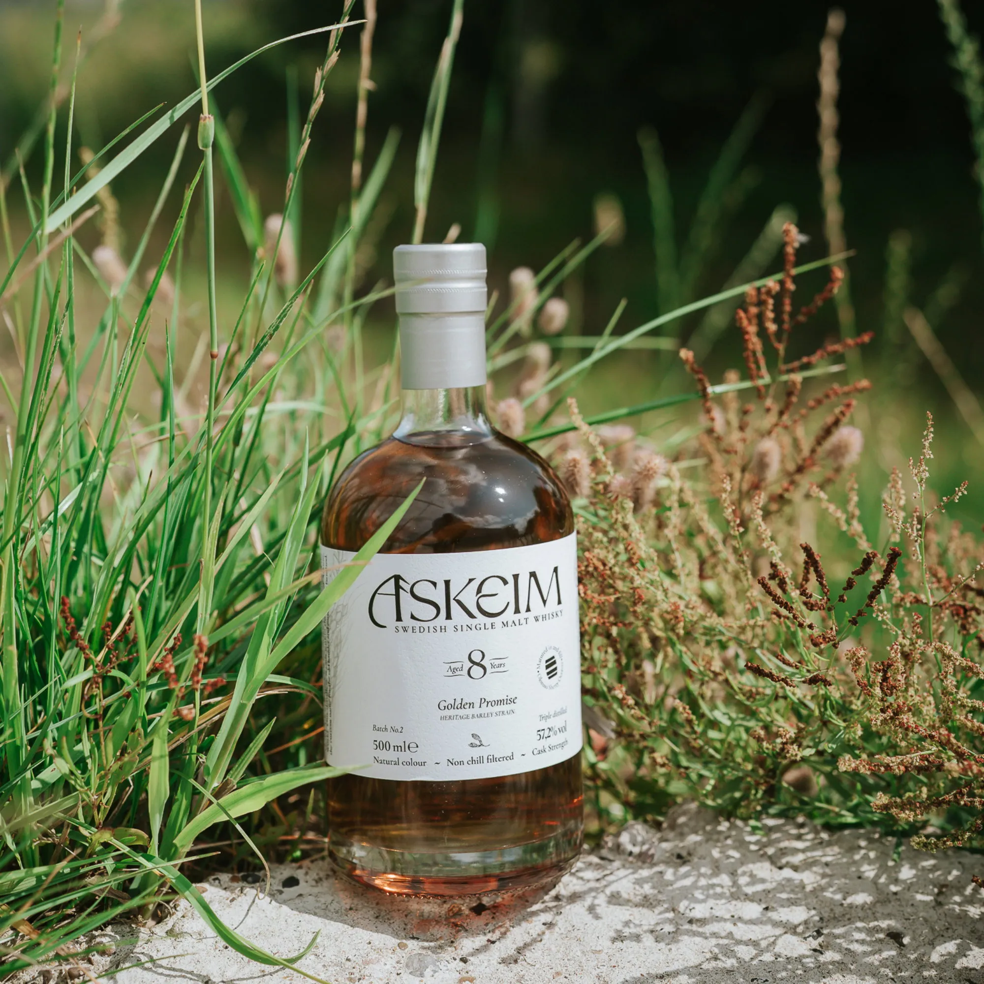 Smögen Askeim 8 Jahre - Golden Promise - Triple Distilled - Swedish Single Malt
