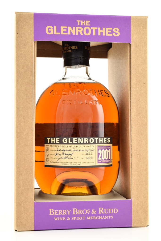 Glenrothes 2001/2014 43%vol. 0,7l