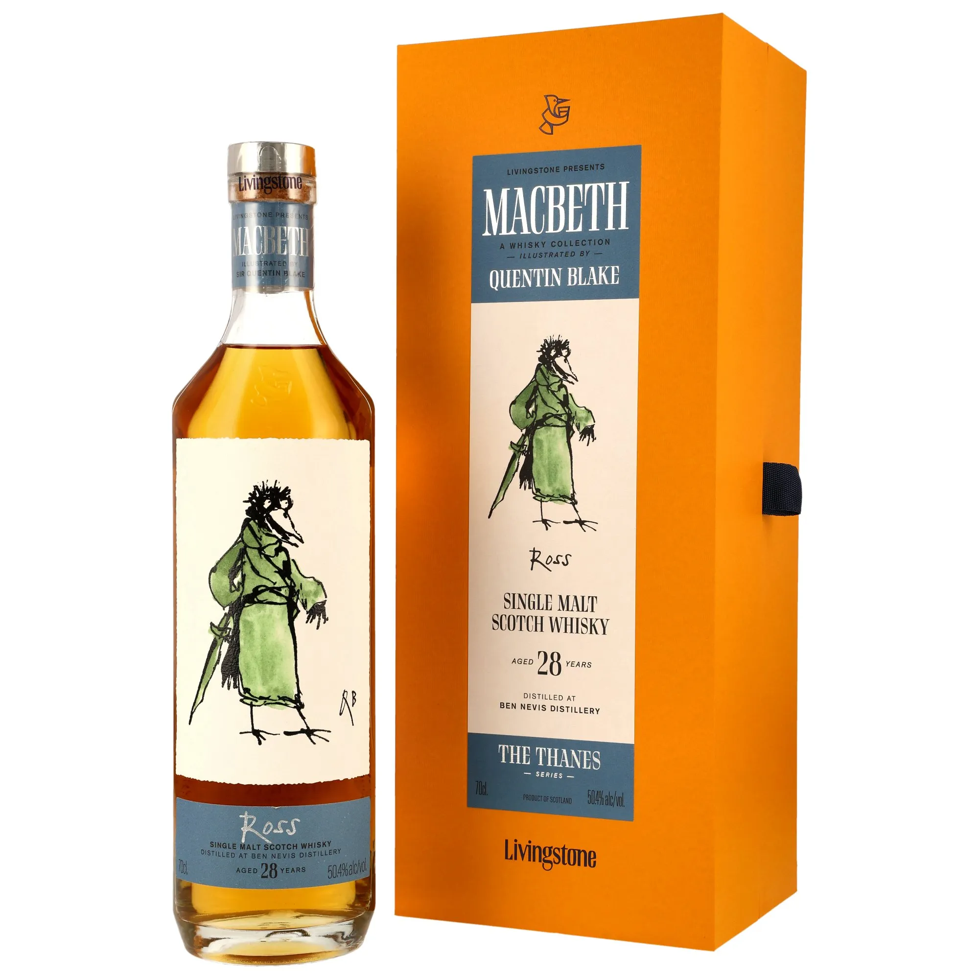 Ben Nevis Ross Macbeth Collection Act Two 28 Year Old, Refill Hogshead Cask, 1997, Elixir Distillers, 50.4%