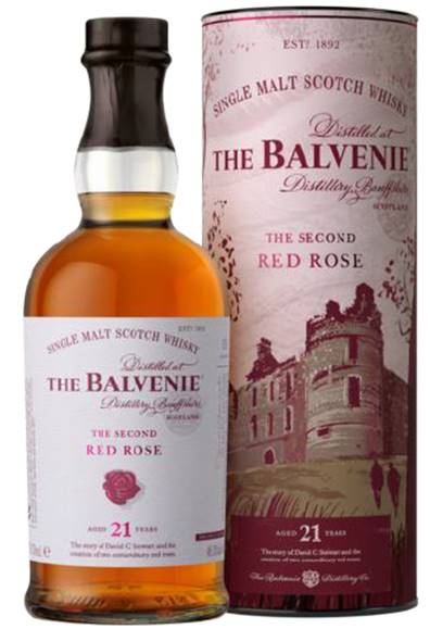 Balvenie 21 year old The Second Red Rose 48,1%vol. 0,7l