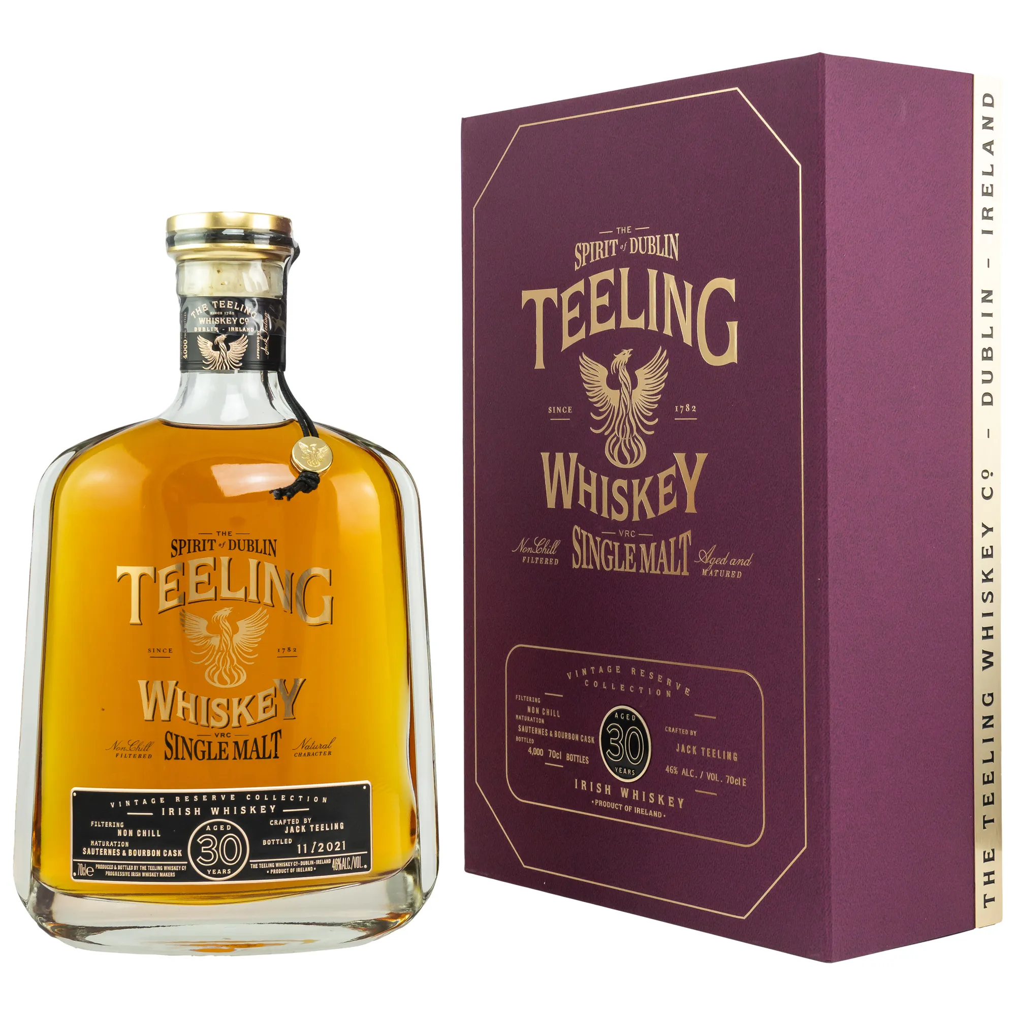 Teeling 30 Jahre - neue Ausstattung, limitiert lieferbar