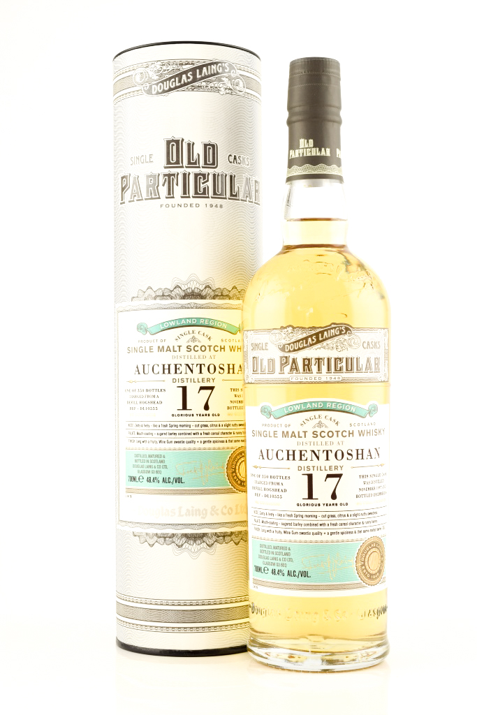 *Auchentoshan 17 Jahre Refill Hogshead 1997/2014 Douglas Laing "Old Particular" 48,4%vol. 0,7l - ohn
