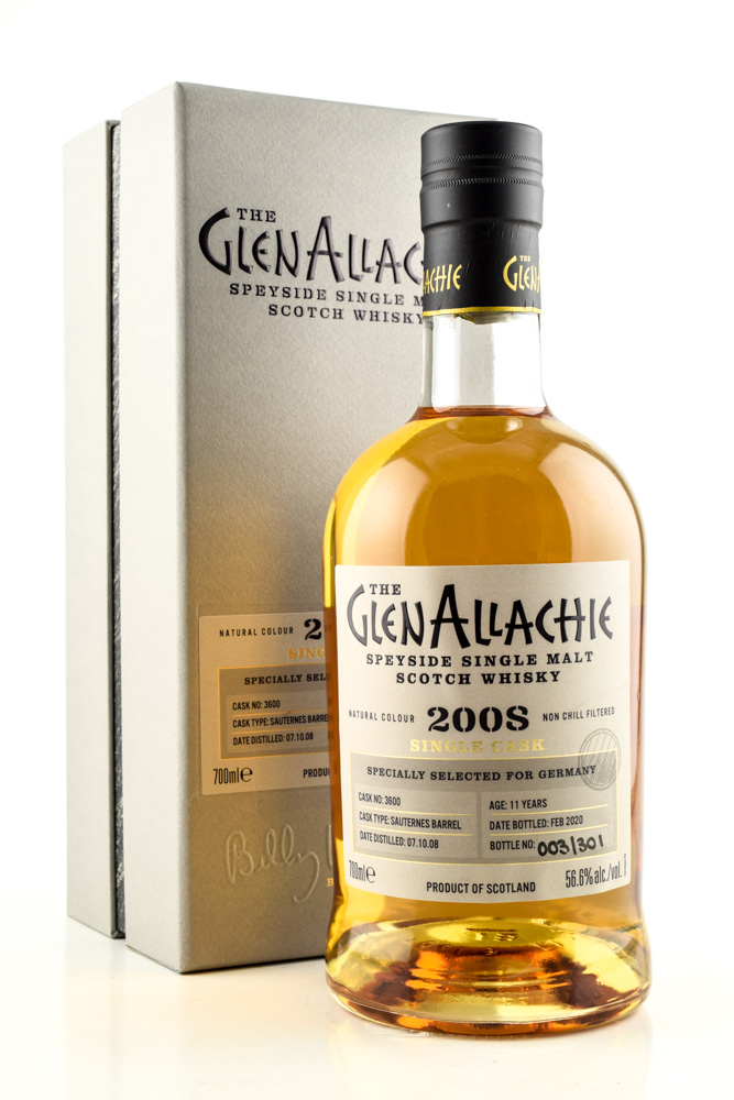 GlenAllachie 11 year old Sauternes Barrel #3600 56,6%vol. 0,7l