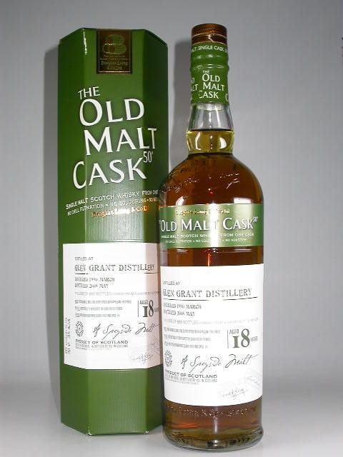 Glen Grant 18 Jahre 1990/2008 Douglas Laing "Old Malt Cask" 50%vol. 0,7l