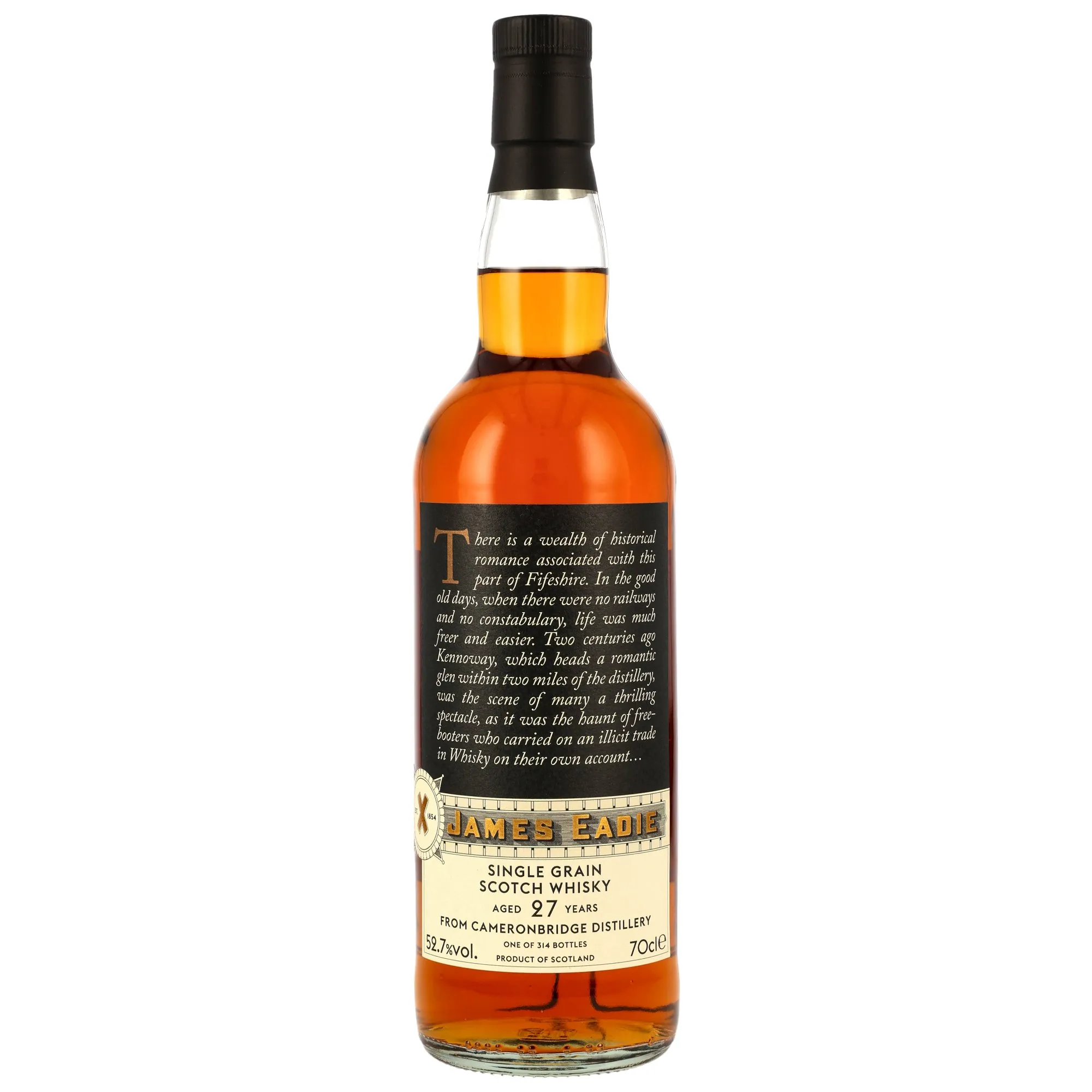 Cameronbridge 1998/2026 - 27 Year Old - Refill Marsala Hogshead Finish #358026 - James Eadie