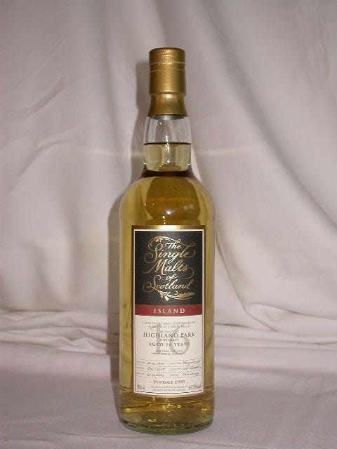 Highland Park 16 Jahre 1990/2007 "The Single Malts of Scotland" 53,2%vol. 0,7l