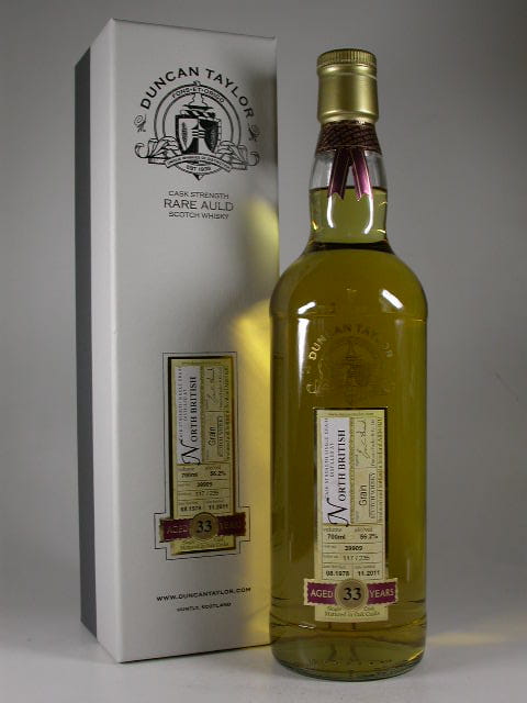 North British 33 Jahre 1978/2011 Rare Auld Duncan Taylor 56,2%vol. 0,7l