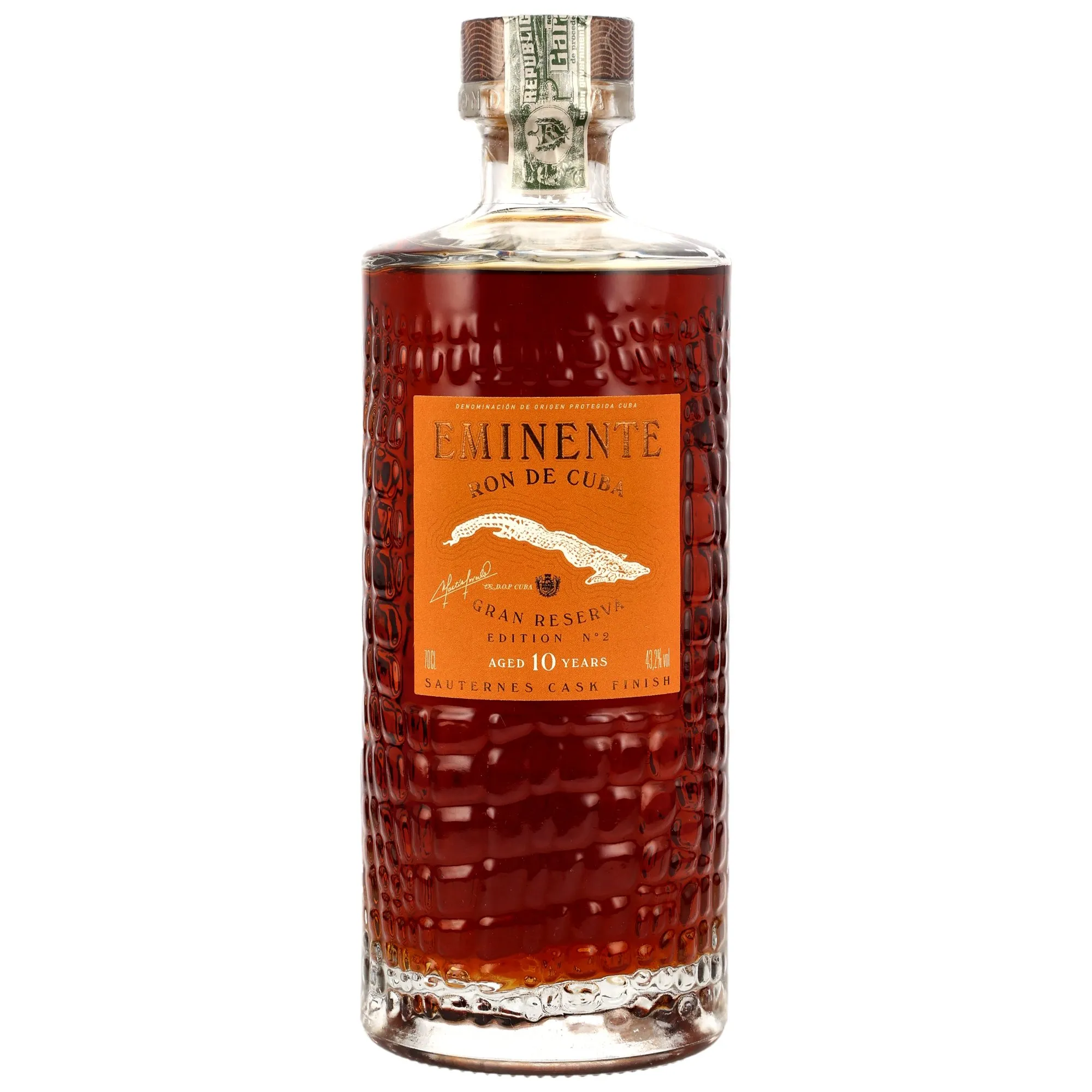 Eminente Rum Gran Reserva 10 Year Old 43,2% - Sauternes Cask Finish