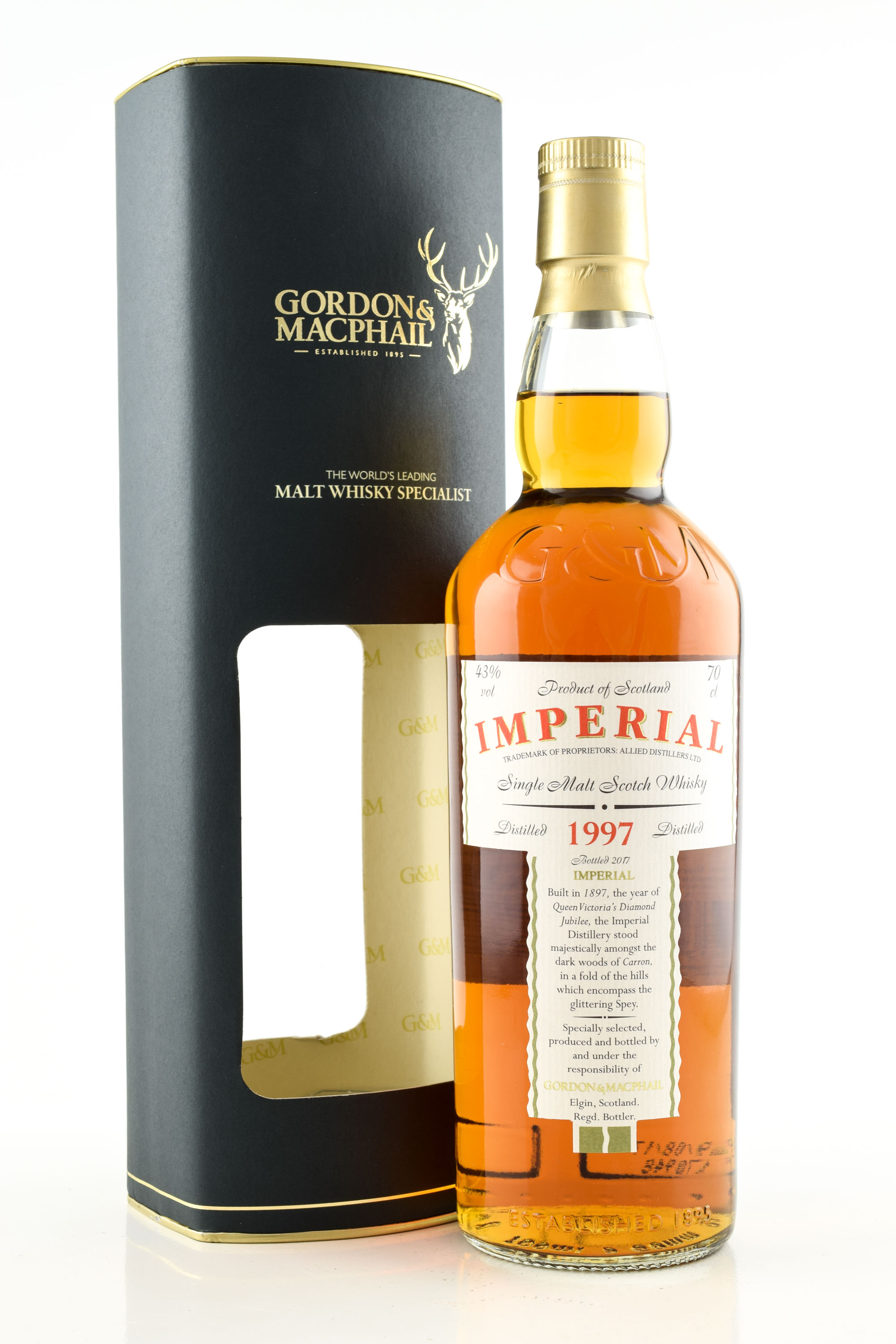 Imperial 1997/2017 Gordon & MacPhail 43% vol. 0,7l