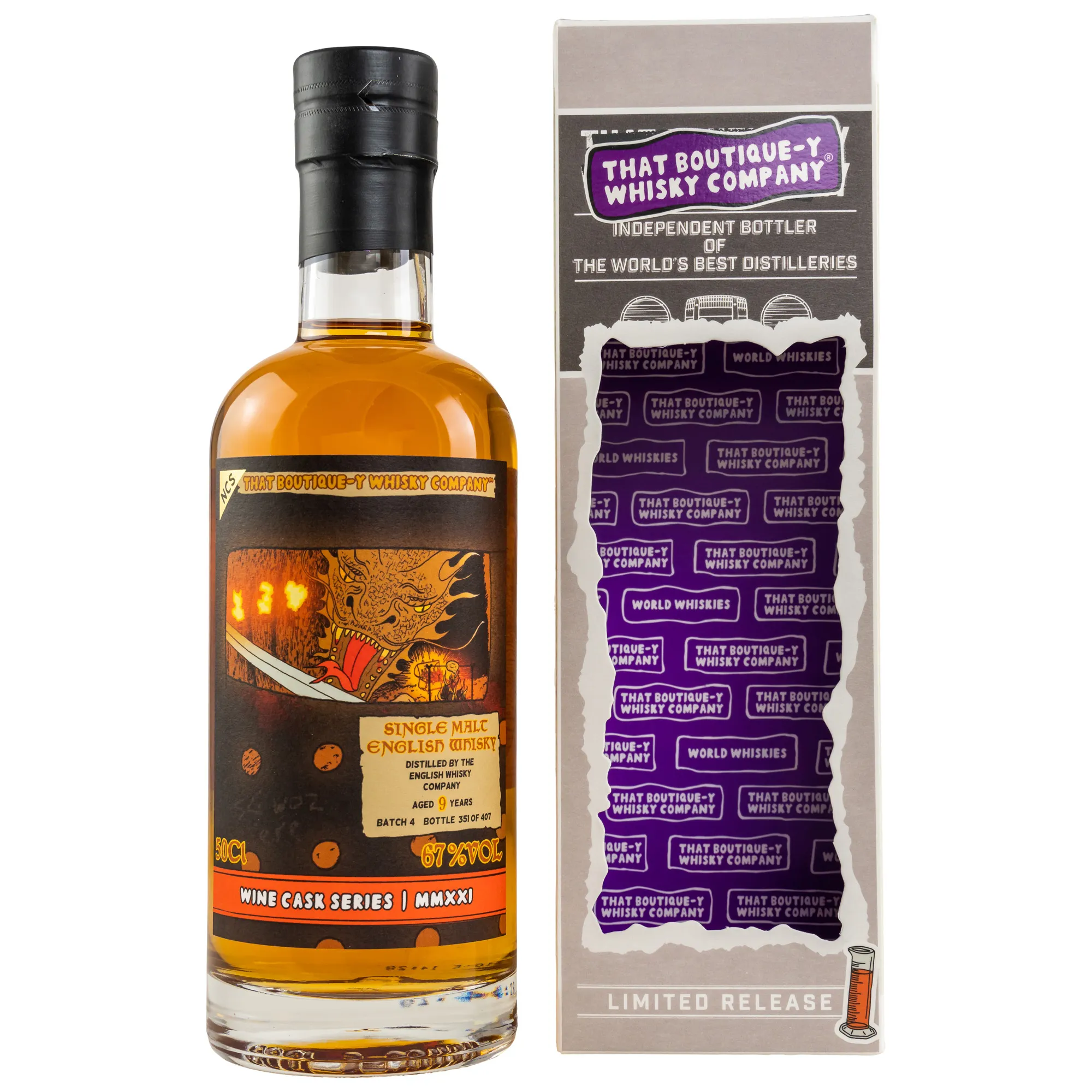English Whisky Co. 9 Year Old - Batch 4 (That Boutique-Y Whisky Company)