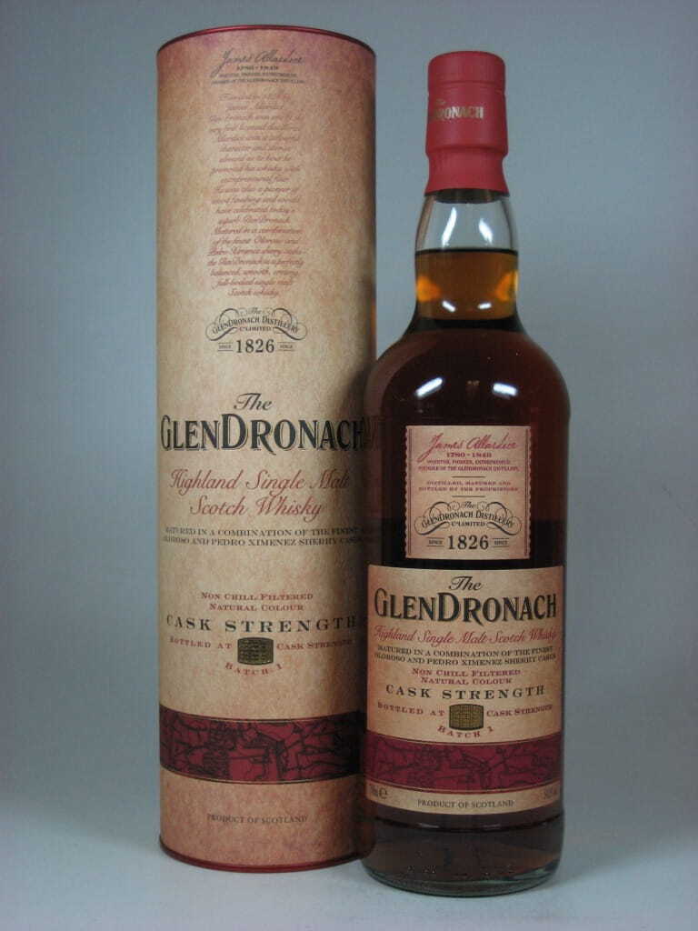Glendronach Cask Strength Batch #1 Oloroso/Pedro Ximenez 54,8%vol. 0,7l