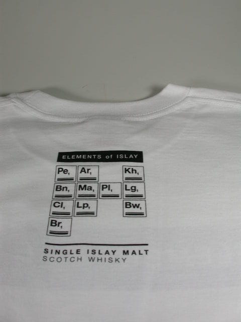 Elements of Islay Ar1 - T-Shirt Gr. L - weiß