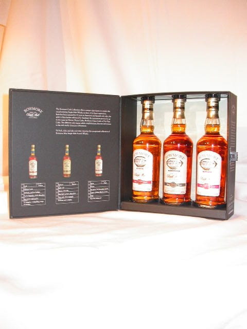 Bowmore Cask Collection Dusk/Darkest/Dawn 50/43/51,5%vol. 3x0,2l