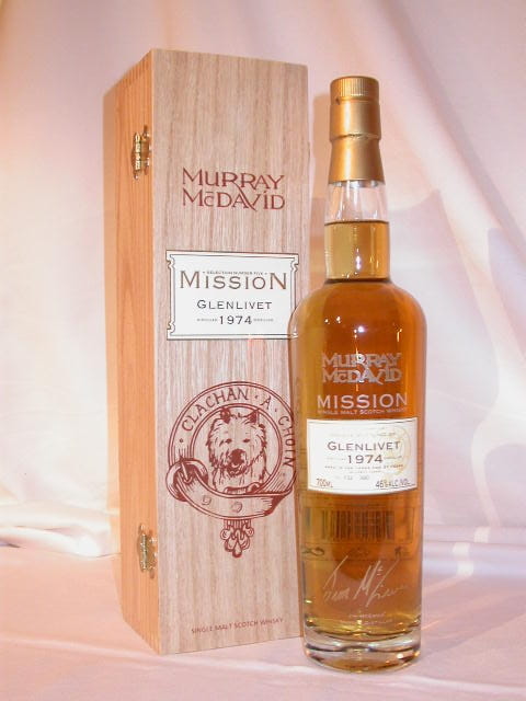 Glenlivet 1974/2005 Murray McDavid Mission V 46%vol. 0,7l