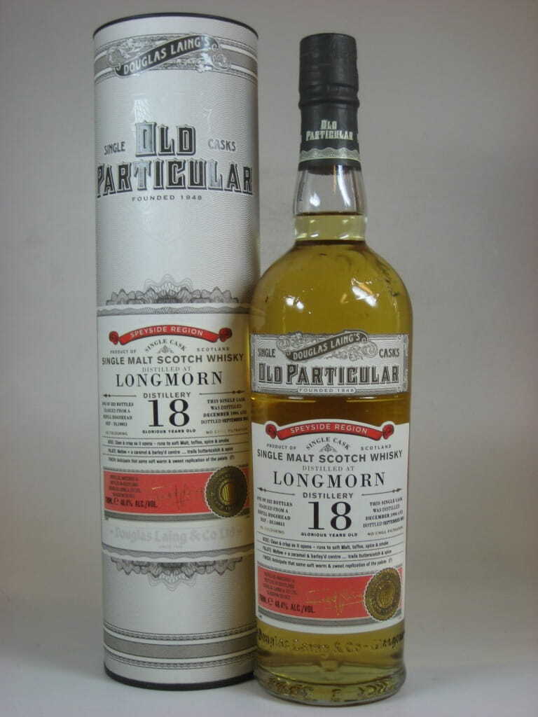 Longmorn 18 Jahre Refill Hogshead 1994/2013 Douglas Laing "Old Particular" 48,4%vol. 0,7l