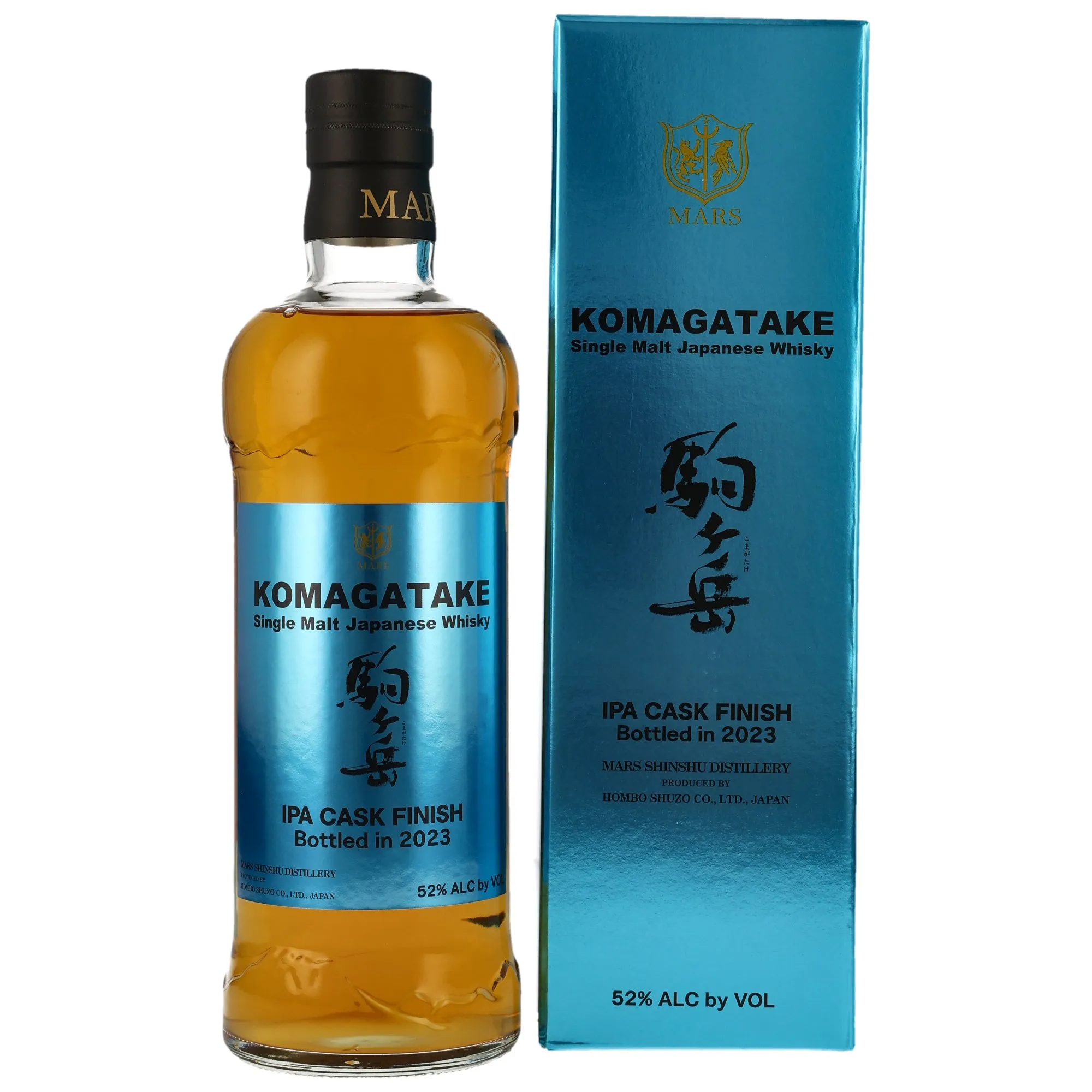 Mars Komagatake IPA Cask Finish, Bourbon & IPA Cask, 2023, 52%