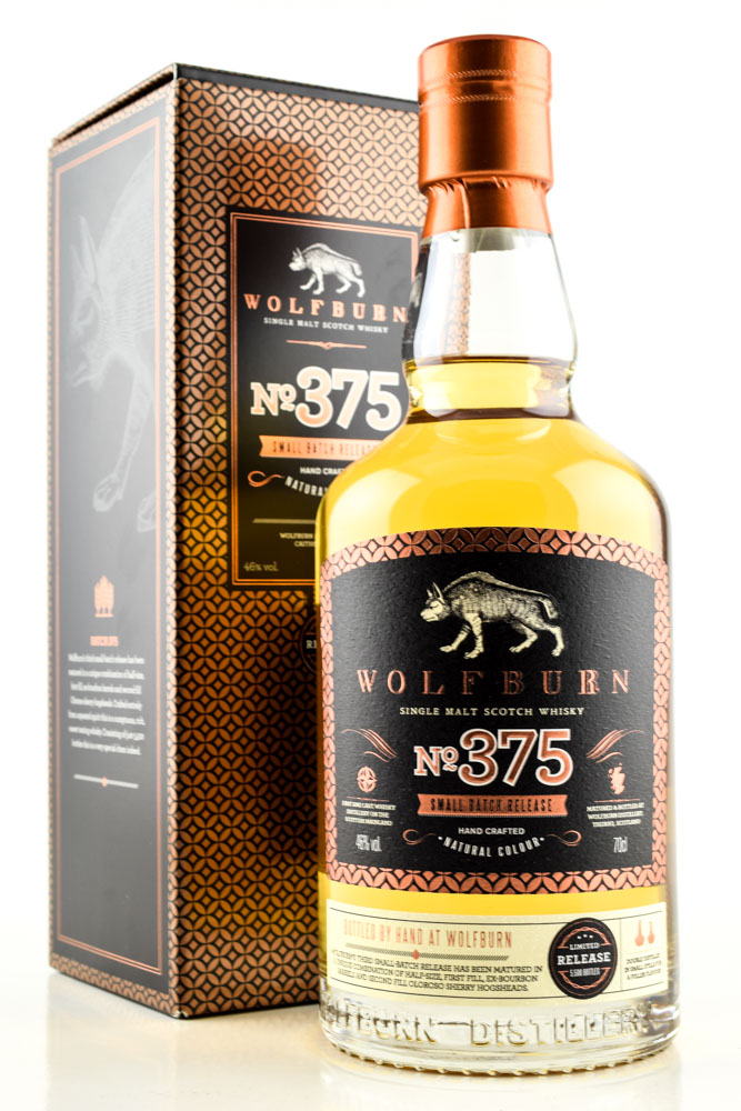 Wolf Burn batch 375 46% vol. 0,7l Wolf Burn batch 375 46% vol. 0,7l